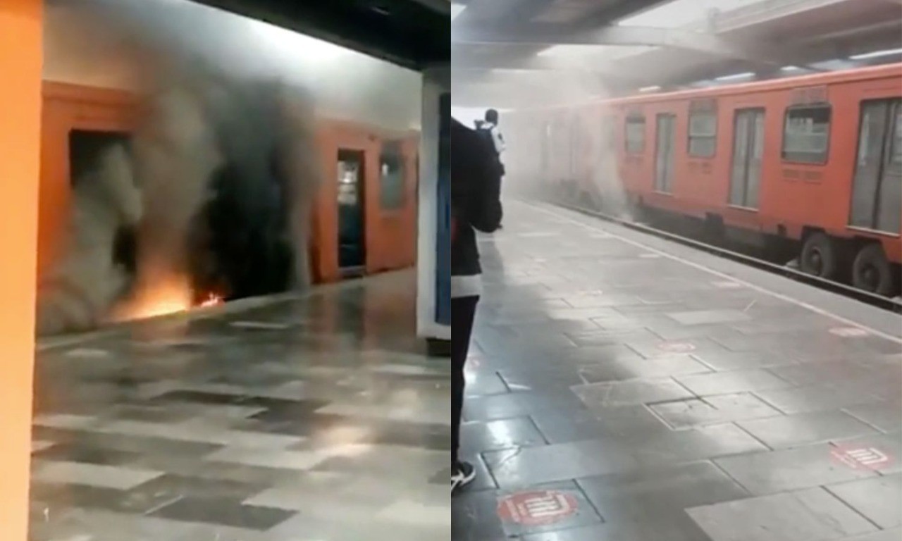 De Nuevo Reportan Incendio En Metro De La CDMX