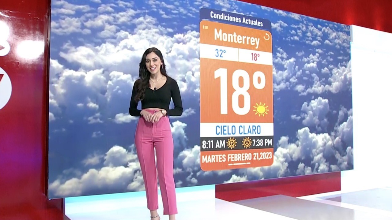 Clima en Monterrey hoy 21 de febrero Máxima de 32 grados