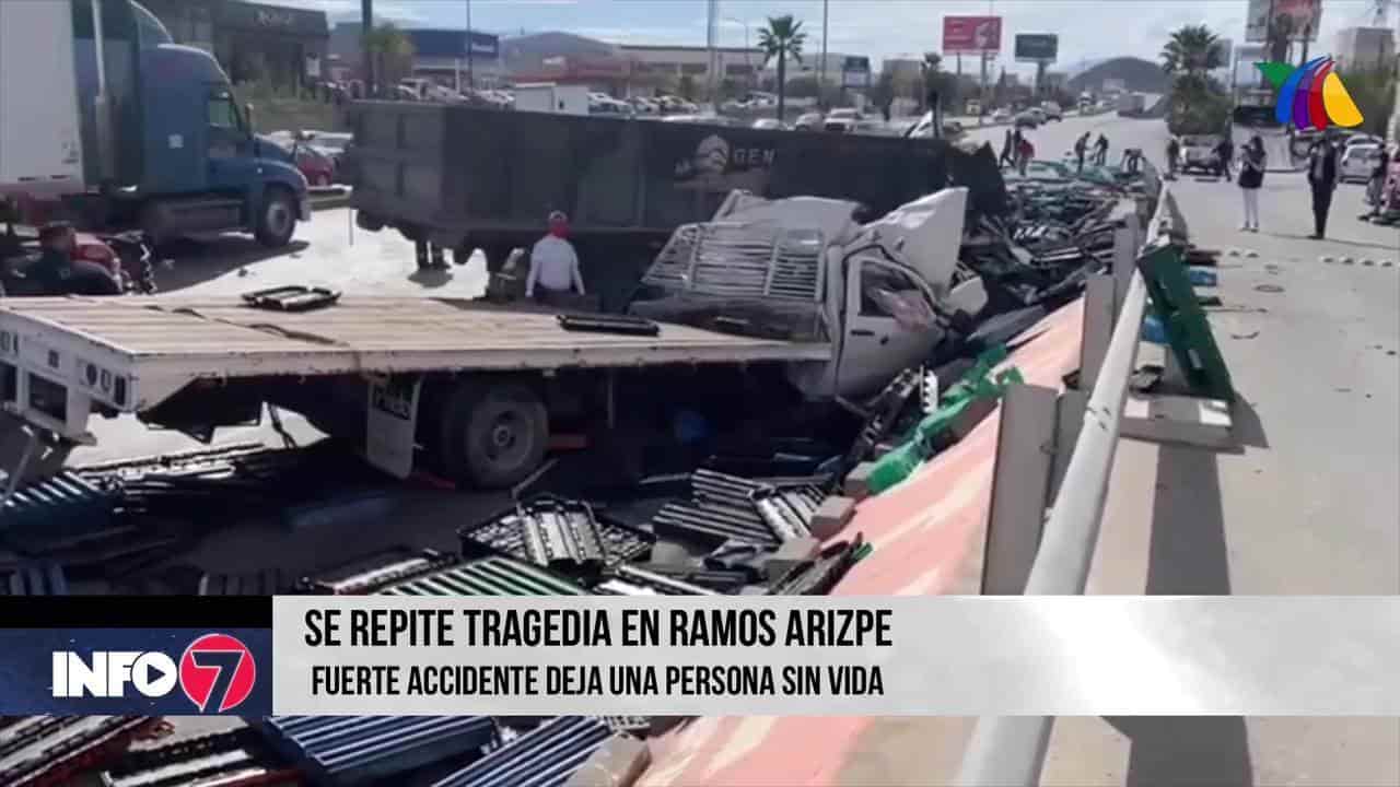 Captan Fatal Accidente En Carretera Saltillo Monterrey En Ramos Arizpe