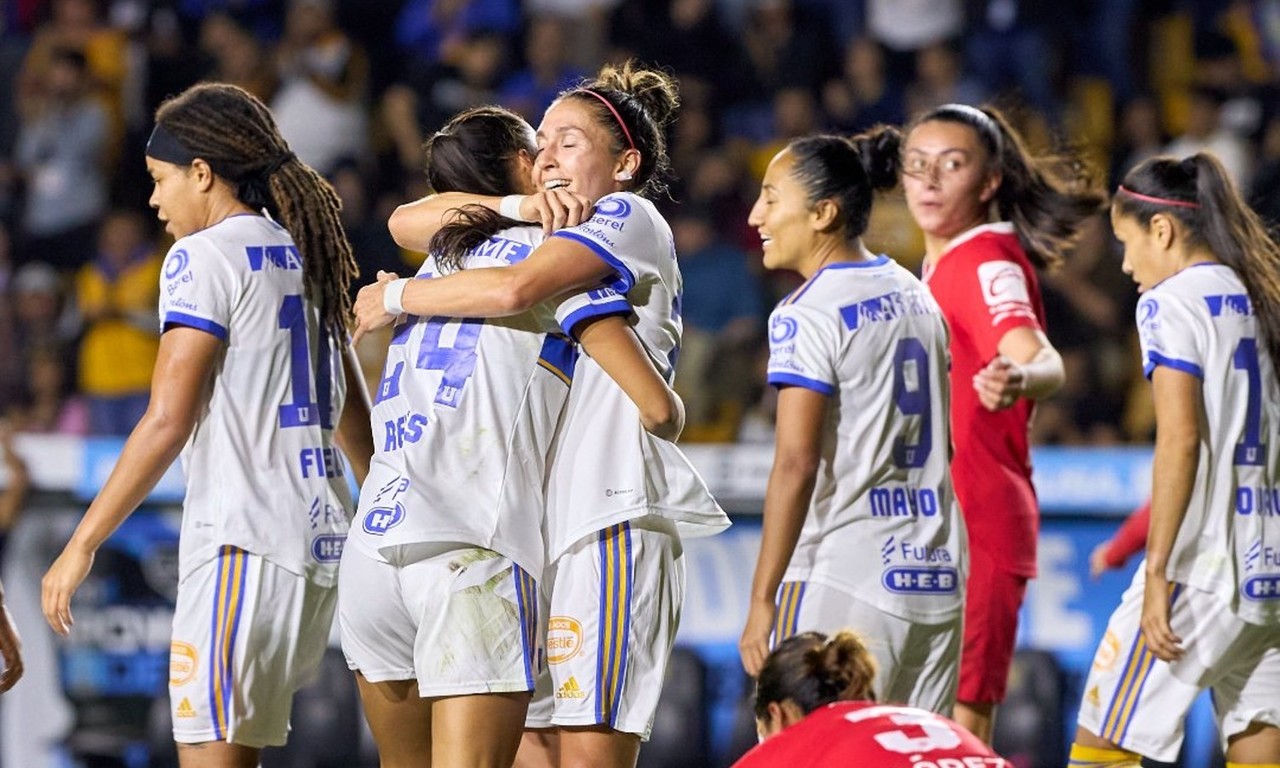 Tigres Femenil Vence Al Toluca En El Estadio Universitario