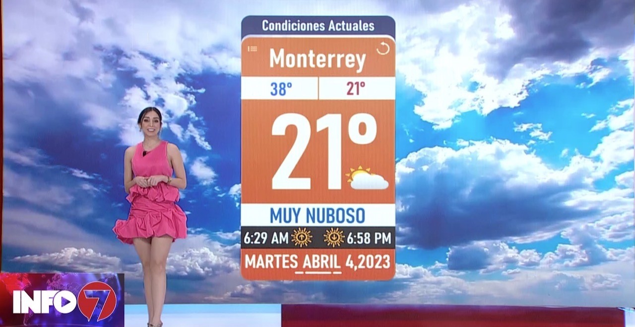 Clima en Monterrey hoy 4 de abril - Martes muy caluroso