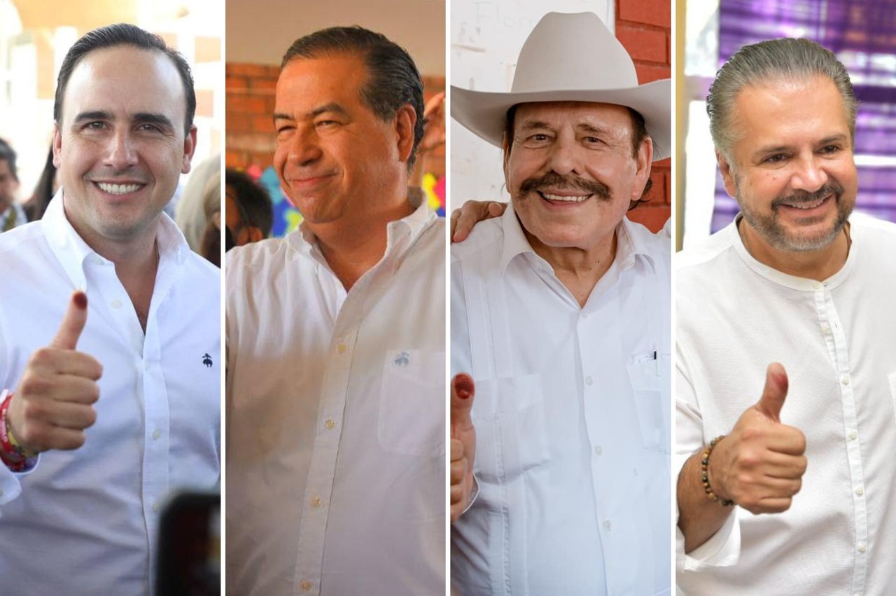 Candidatos a gobernador en Coahuila acuden a votar