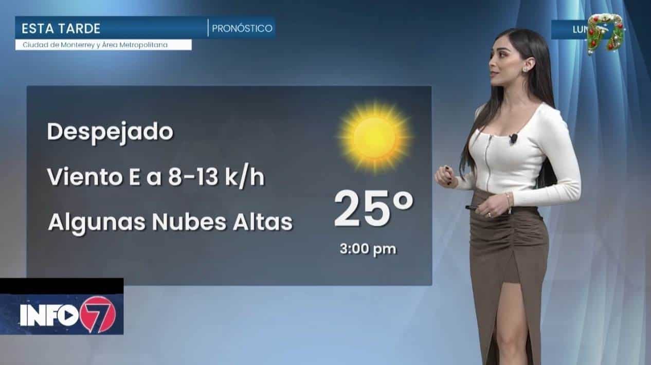 Clima En Monterrey Hoy 13 De Diciembre Máxima De 25 Grados